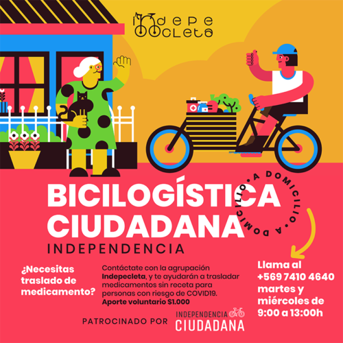 ***BICILOGÍSTICA CIUDADANA*** INDEPECLETA NOS PRESENTAN SU INICIATIVA DE APOYO EN LA CRISIS DEL COVID19