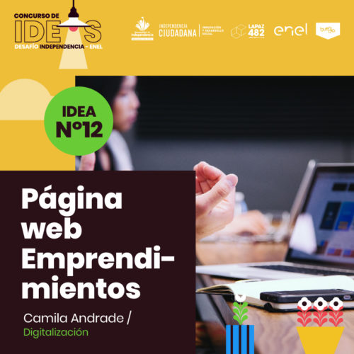 12. Página Web Emprendimientos