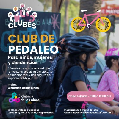 CLUB DE PEDALEO - AFICHE CUADRADO 01